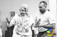Physiotherapie - Training mit Theraband